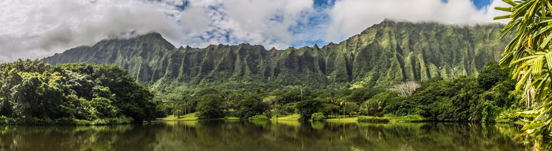 Ho'omaluhia Botanical Garden, Oahu, Hawaii