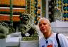 Zwei Monster im Kaiserpalast in Bangkok.